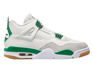 Air Jordan 4 Nike SB SP Sail Pine Green