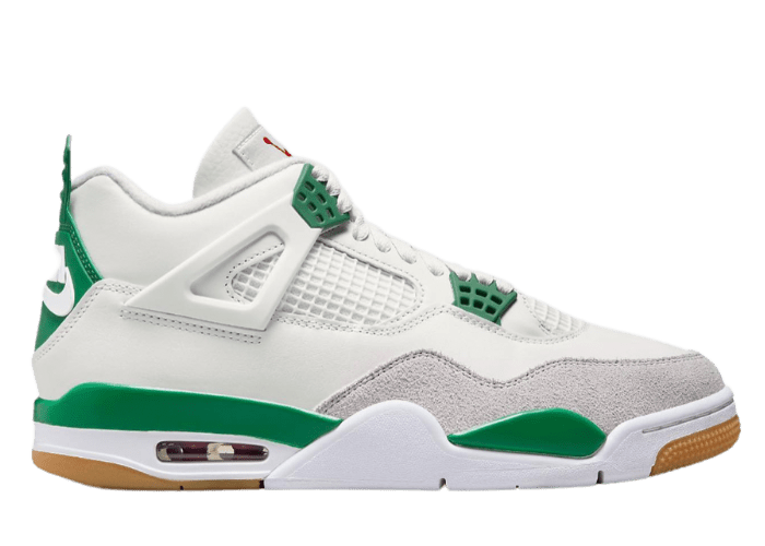 Air Jordan 4 Nike SB SP Sail Pine Green - DR5415-103