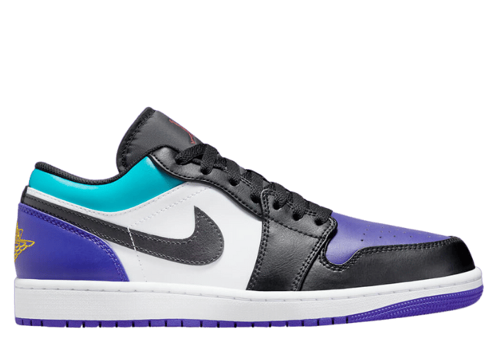 Air Jordan 1 Low Black Toe Grape - 553558-154 Release Info