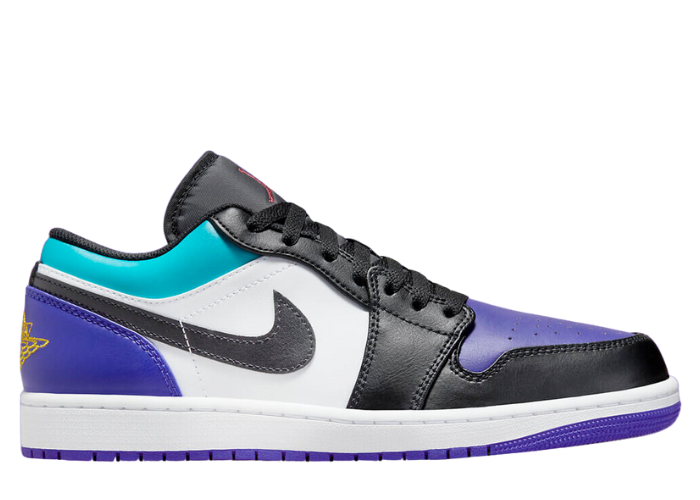 Air Jordan 1 Low Black Toe Grape