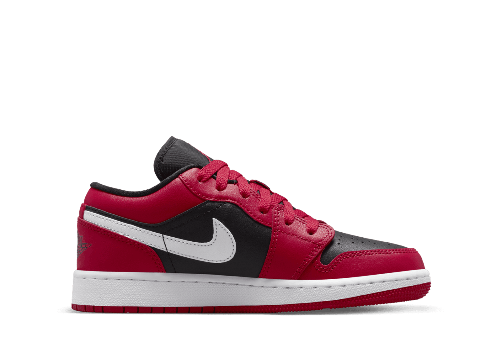 Air Jordan 1 Low 'Black Very Berry' (GS)