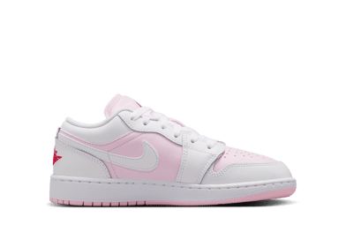 Air Jordan 1 Low in Pink | 553560-608 (GS)