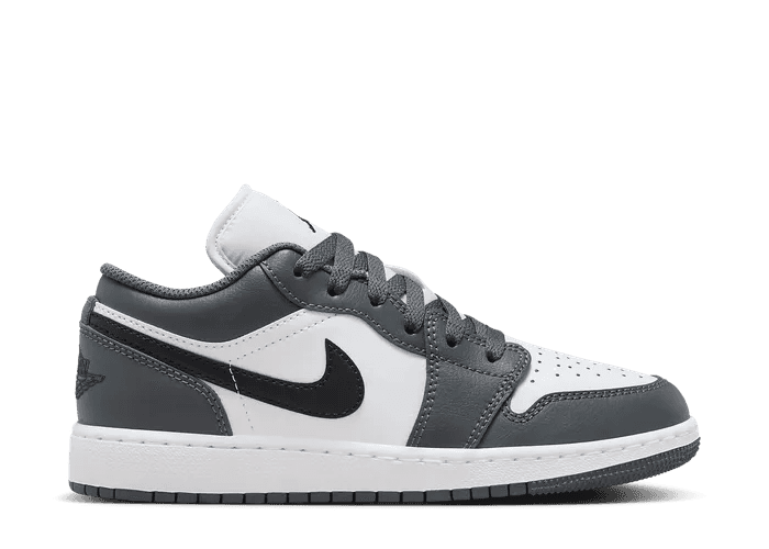 Air Jordan 1 Low Iron Grey (GS) - 553560-152 Raffles & Where