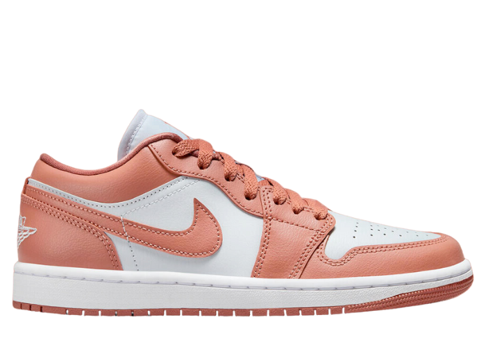 Air Jordan 1 Low Pure Platinum Sky J Orange (W)