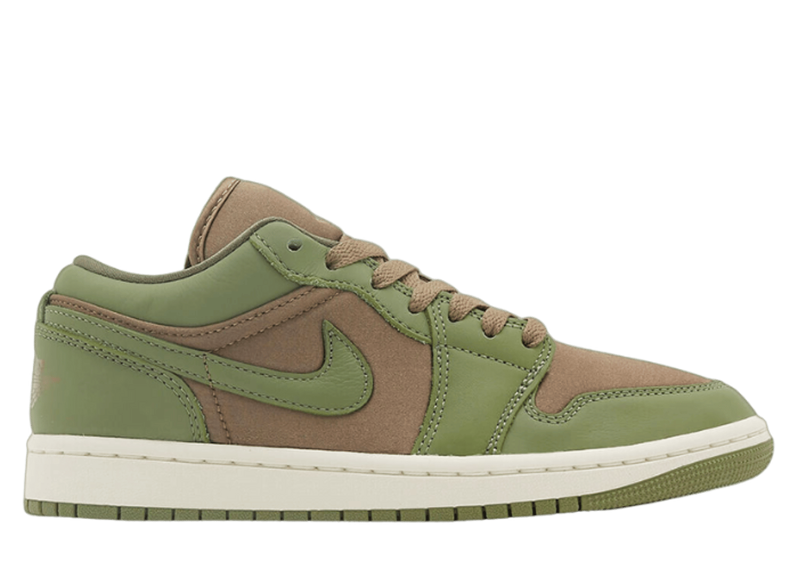 Air Jordan 1 Low SE Brown Kelp Sky J Light Olive (W)