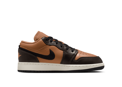 Air Jordan 1 Low SE  'Flax Baroque Brown' (GS)