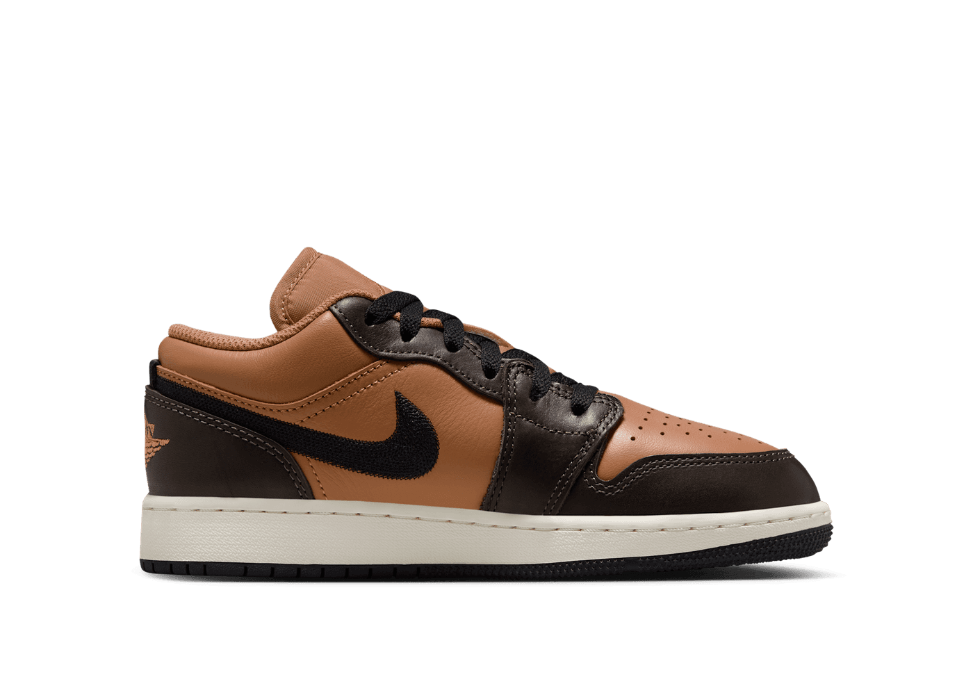 Air Jordan 1 Low SE  'Flax Baroque Brown' (GS)