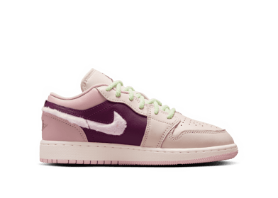 Air Jordan 1 Low SE  'Fur Swoosh' (GS)