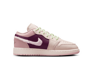 Air Jordan 1 Low SE 'Fur Swoosh' (GS)