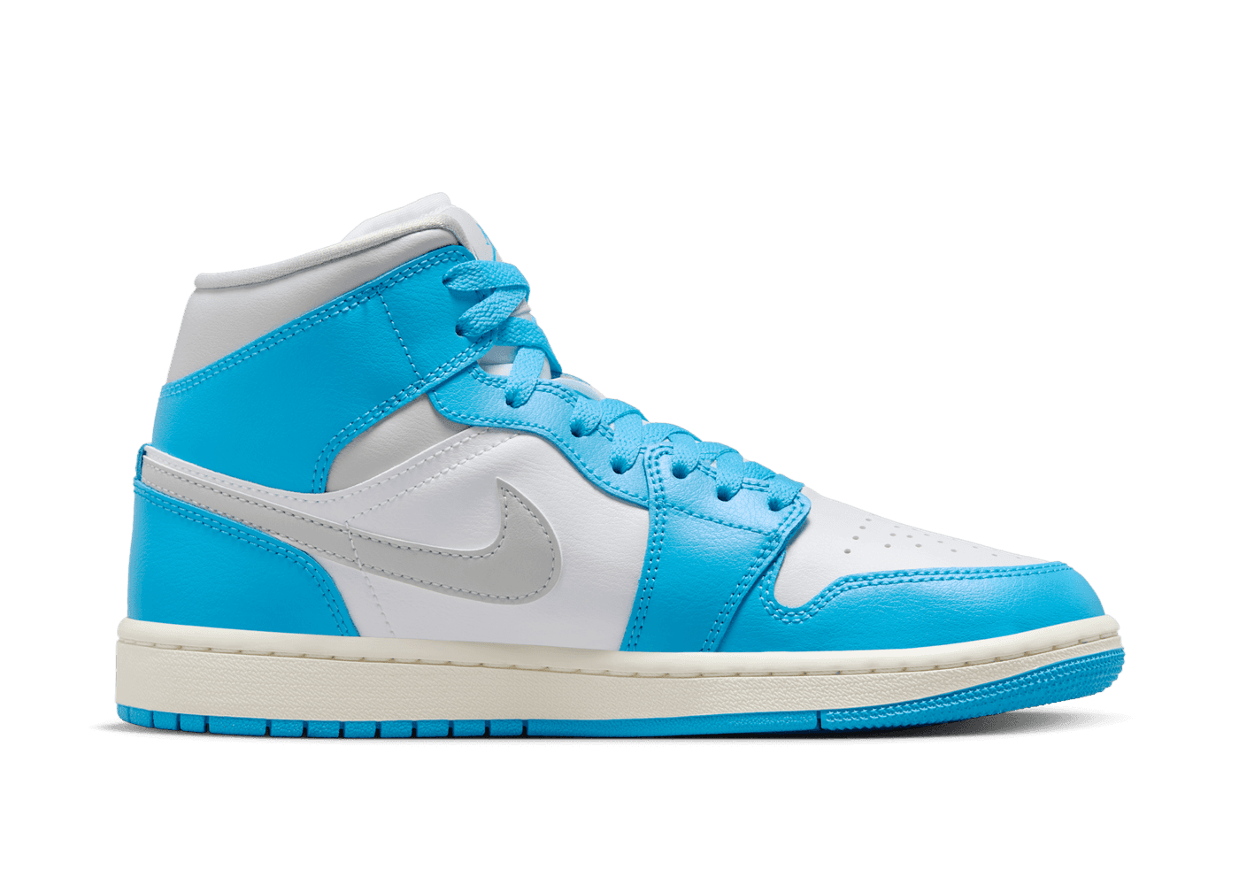 jordan 1 mid unc women's