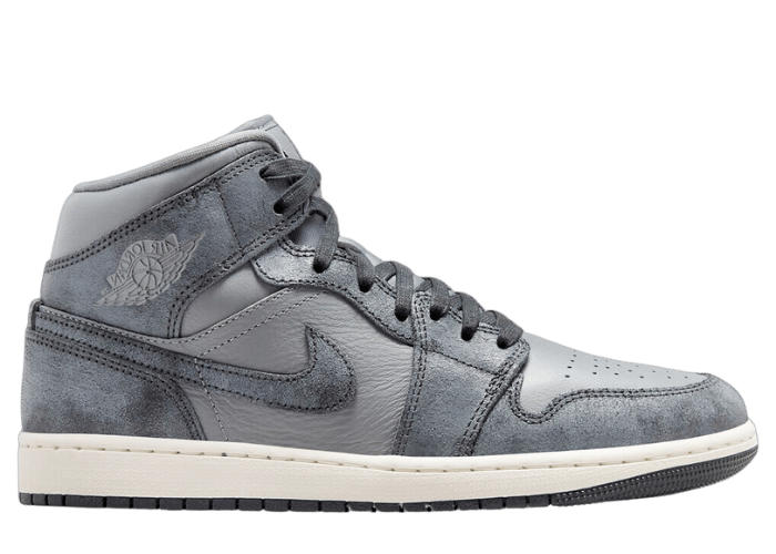 スニーカー Nike Air Jordan 1 Mid 'Light Smoke Grey ' (2021) AW 21 Jordan 1 Mid 'Light Smoke Grey' - Air Jordan - 554724 078