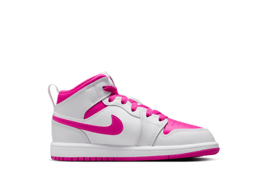 Air Jordan 1 Mid  'Fire Pink' (PS)