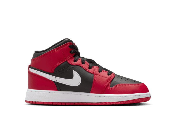 スニーカー NIKE AIR Jordan 1 MID(GS) DQ8423-060 Nike Air Jordan 1 Mid Alternate Bred 2022 DQ8423-060 GS New