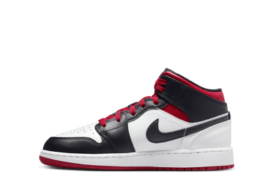 Air Jordan 1 Mid GS 'Gym Red Black Toe'