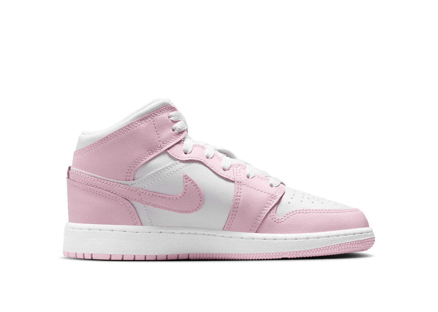 Air Jordan 1 Mid in Pink | DQ8423-608 (GS)