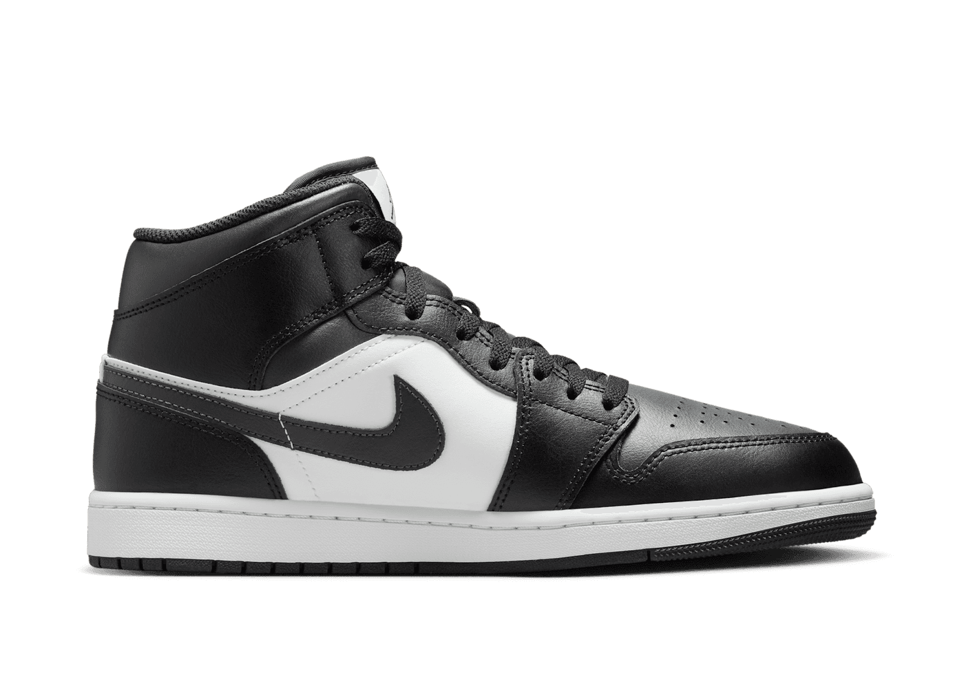 Air Jordan 1 Mid 'Off Noir Toe'