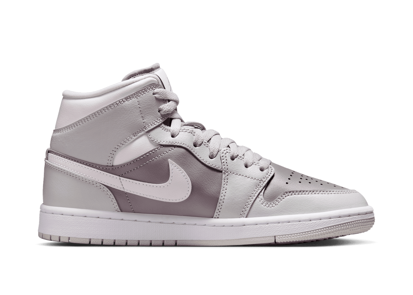 Air Jordan 1 Mid 'Photon Dust Atmosphere Grey' (W)