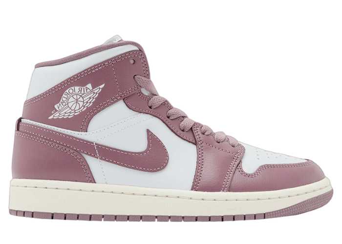 Air Jordan 1 Mid Pure Platinum Sky J Mauve (W) - BQ6472-050