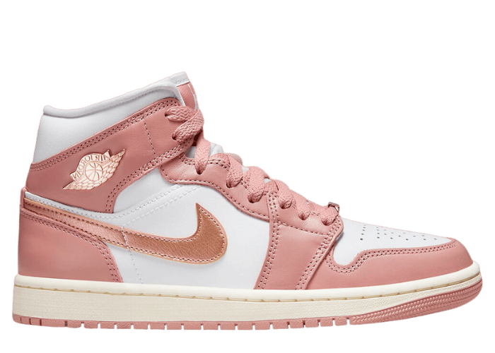 Air Jordan 1 Mid Red Stardust (W)
