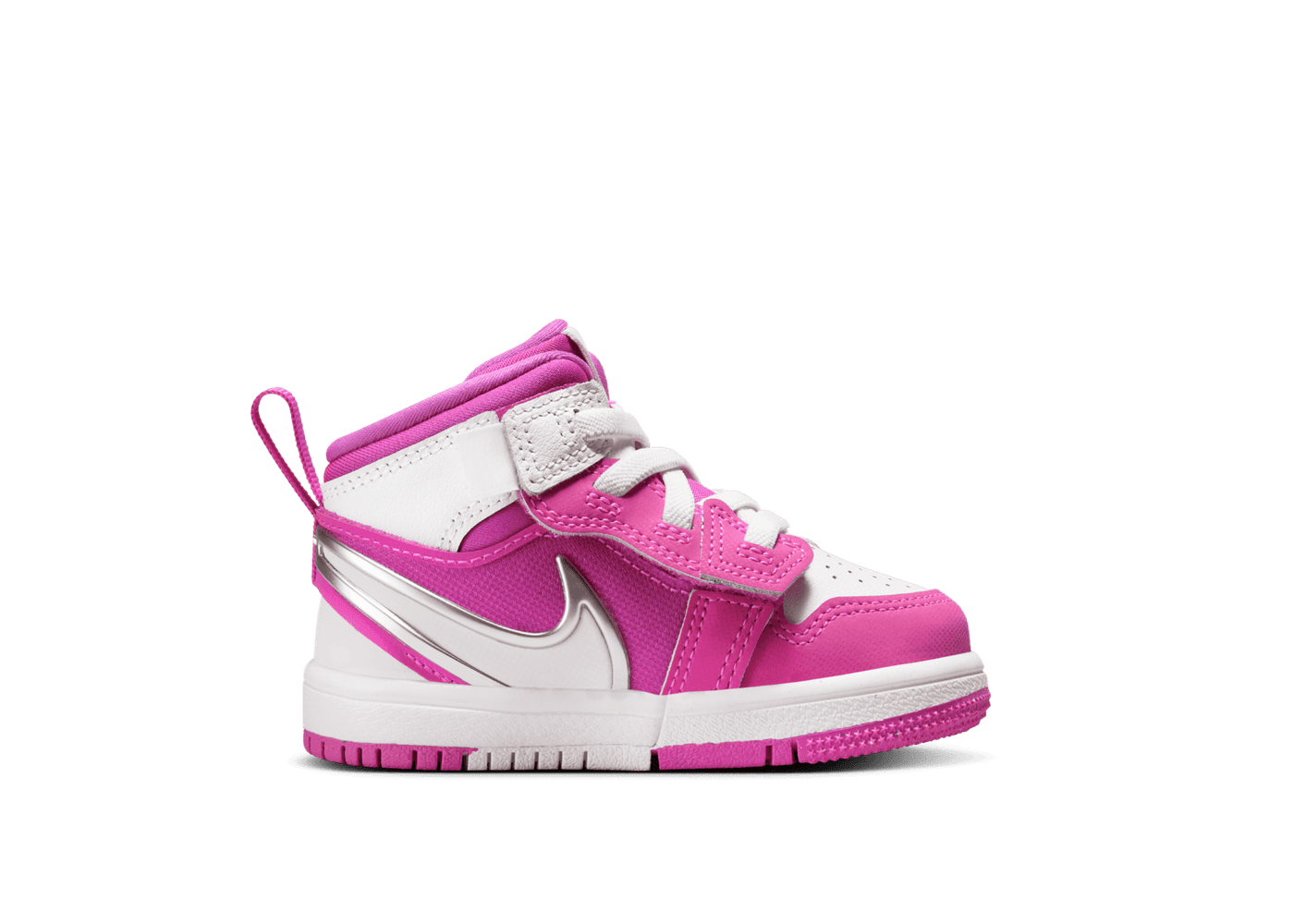 Air Jordan 1 Mid RM EasyOn 'Fire Pink' (TD)