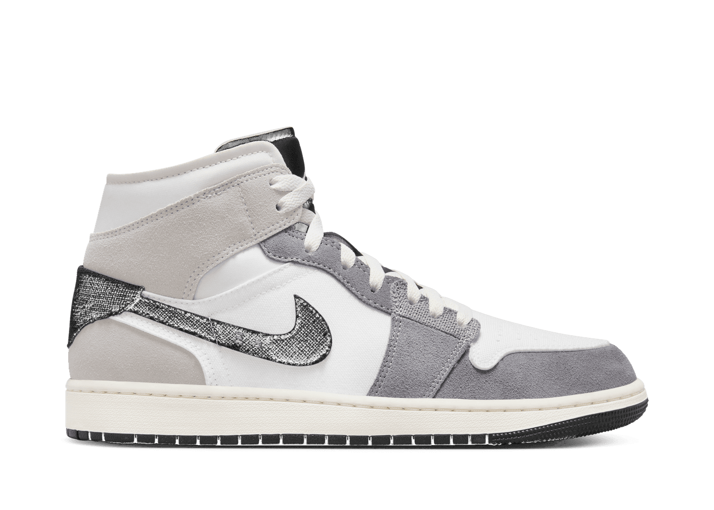 Air Jordan 1 Mid SE Craft 'Inside Out - Cement Grey'