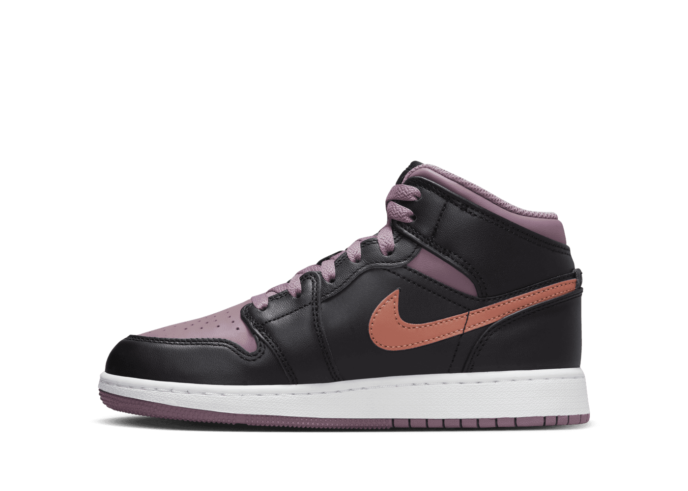 Air Jordan 1 Mid SE GS 'Black Sky J Mauve'