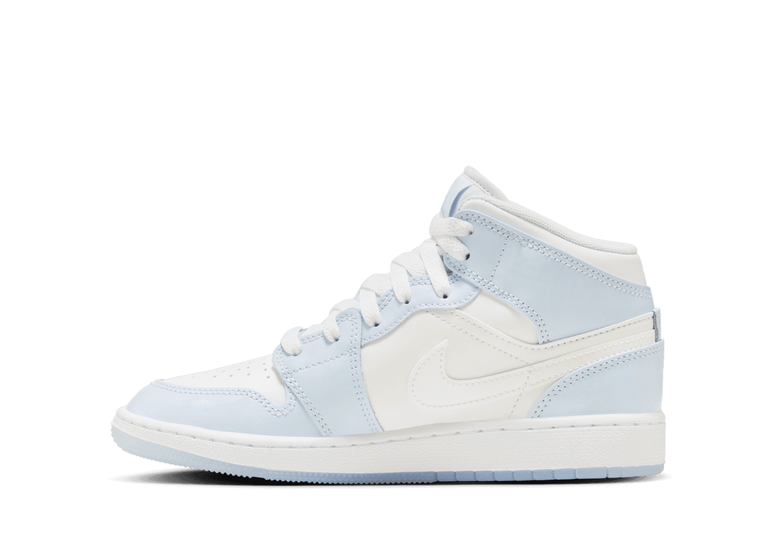 Air Jordan 1 Mid SE GS 'Glitter Swoosh'