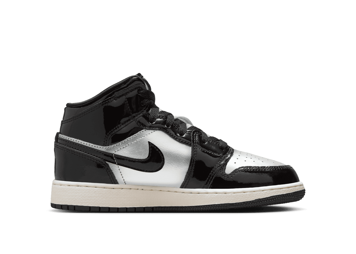 Air Jordan 1 Mid SE in Black | FZ3938-001 (GS)