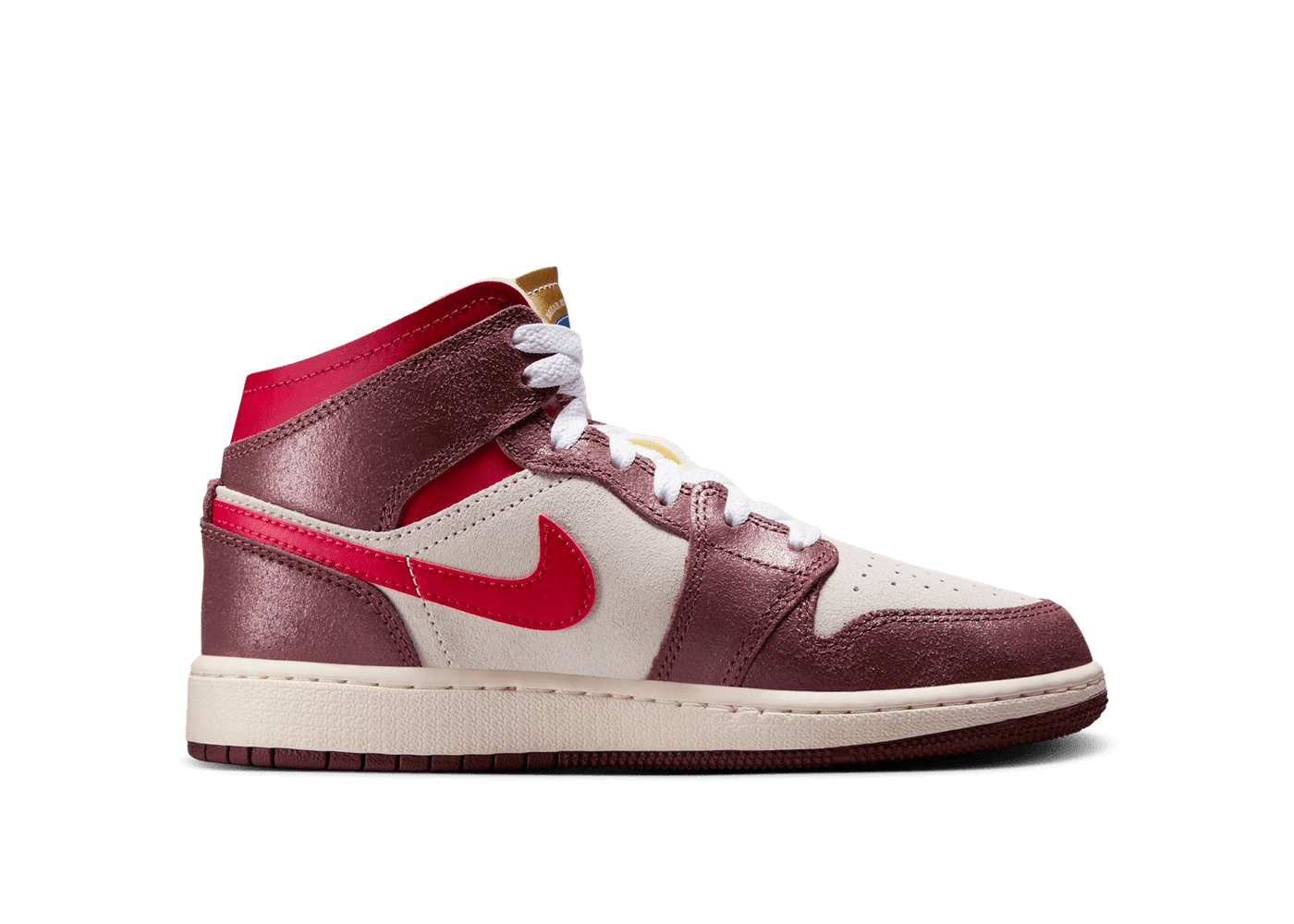 Air Jordan 1 Mid SE in White | HF3196-100 (GS) - HF3196-100