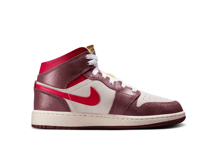 Air Jordan 1 Mid SE in White | HF3196-100 (GS) - HF3196-100