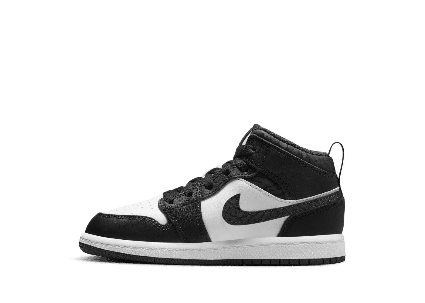 Air Jordan 1 Mid SE GS 'Panda Elephant' - FB9909-001