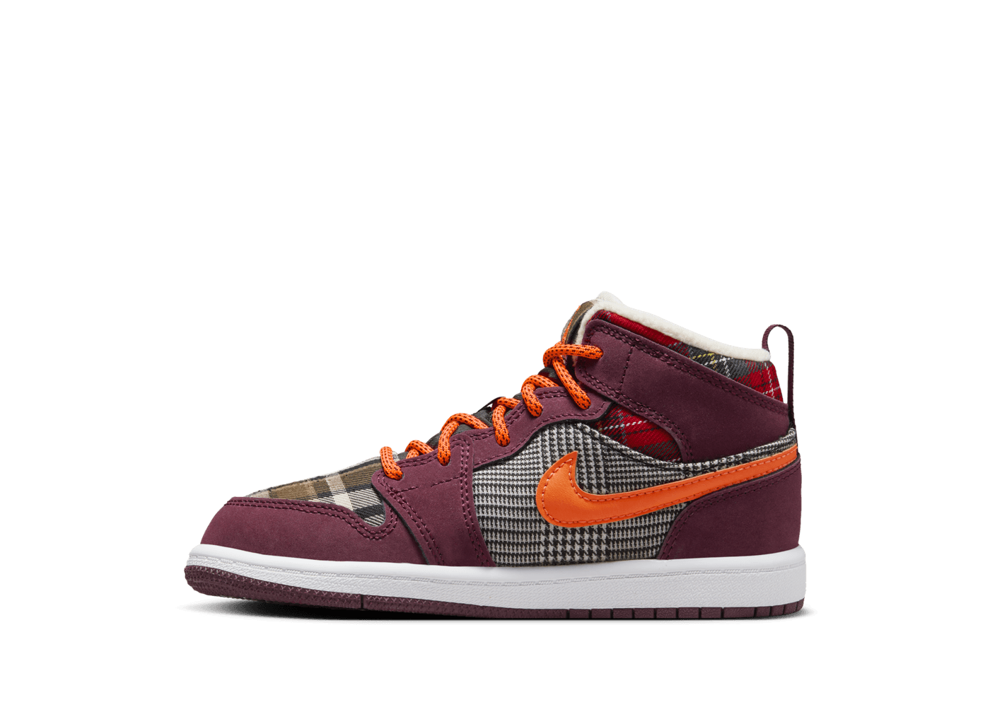 Air Jordan 1 Mid SE PS Plaid FD5461 608 Release Info