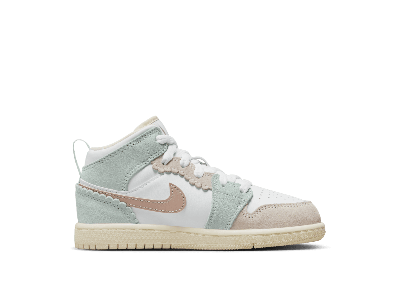 Nike Air Jordan 1 シェニール The Women's Air Jordan 1 Mid Distressed Smoke Grey Releases