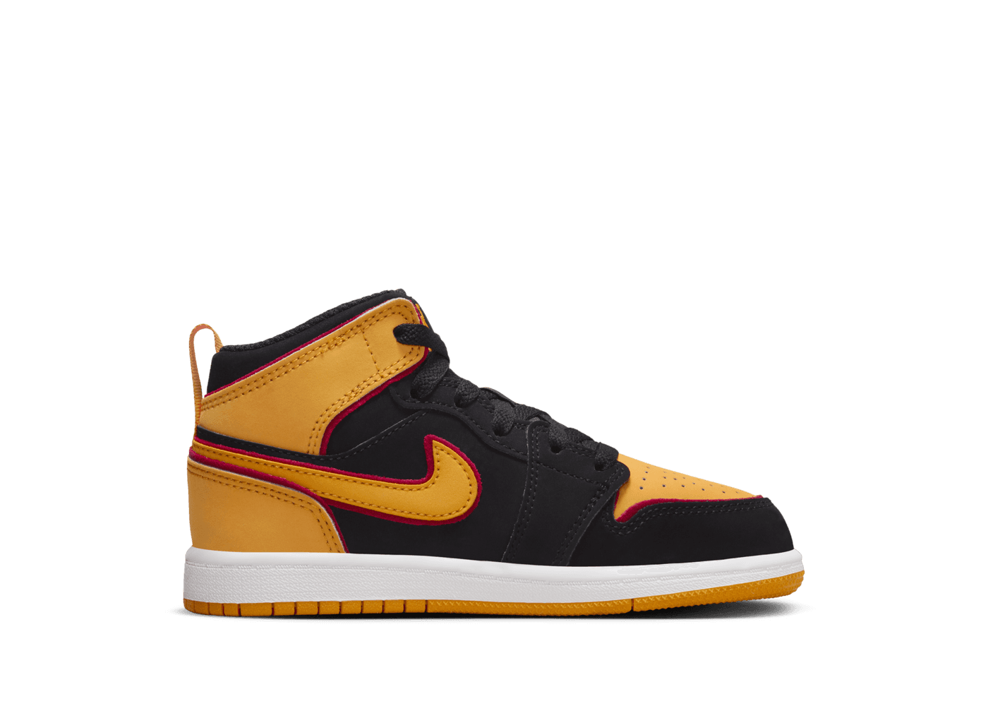 Air Jordan 1 Mid SE  'Vivid Orange' (PS)