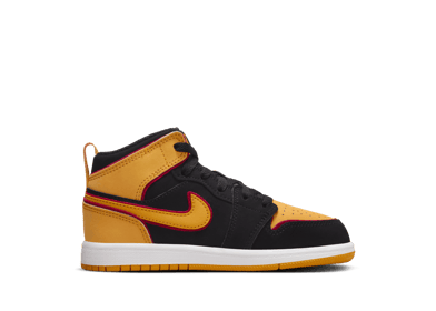 Air Jordan 1 Mid SE 'Vivid Orange' (PS)