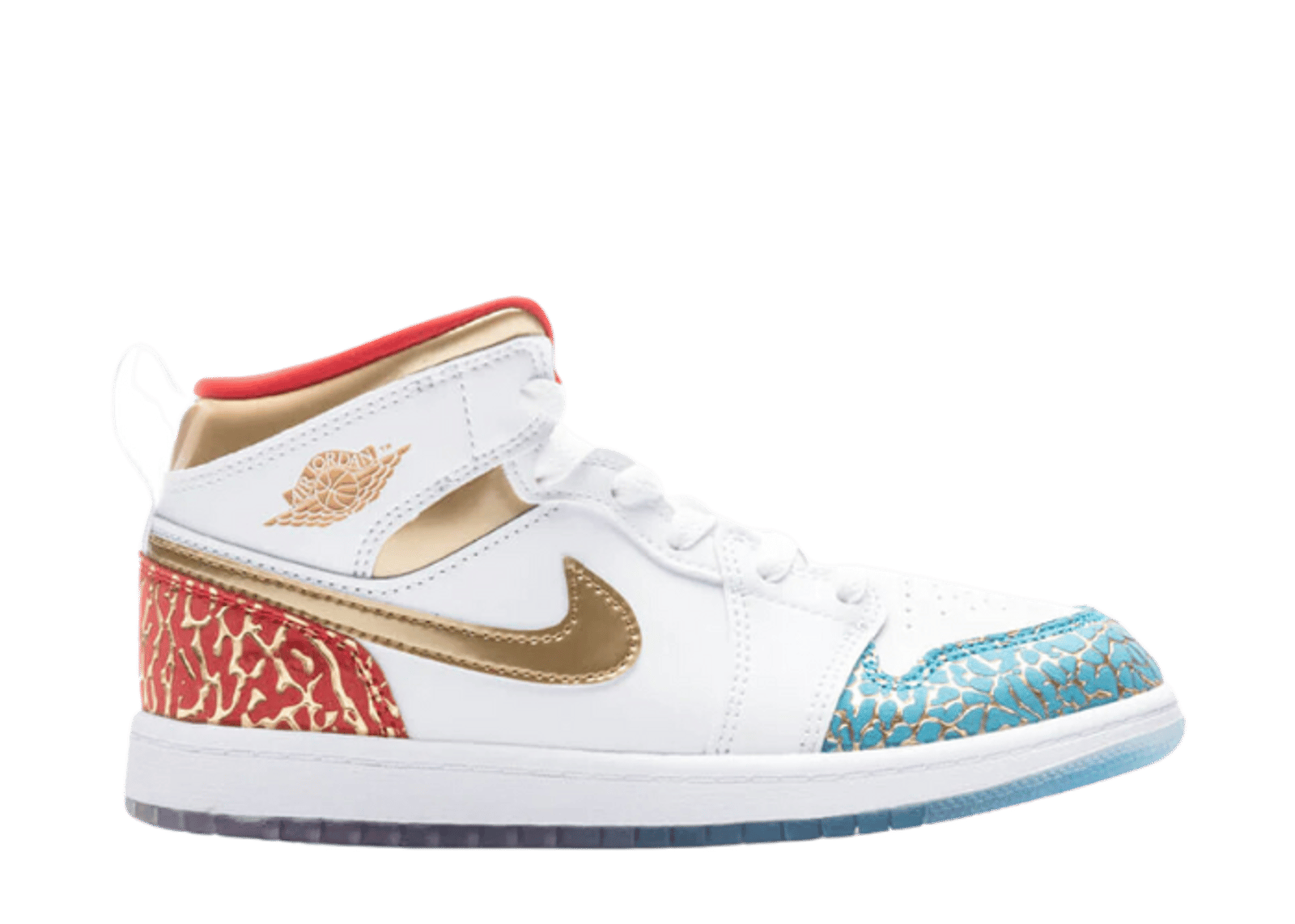 Air Jordan 1 Mid SS Two Headed Monster (PS) - FB2210-100
