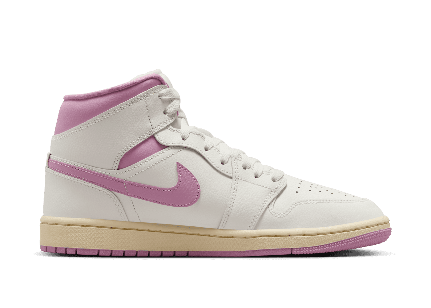 Air Jordan 1 Mid 'Strawberries & Cream' (W) - BQ6472-162