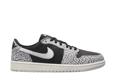 Air Jordan 1 Retro Low OG 'Black Cement' (W)