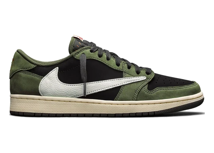 Air Jordan 1 Retro Low OG Travis Scott Black Olive