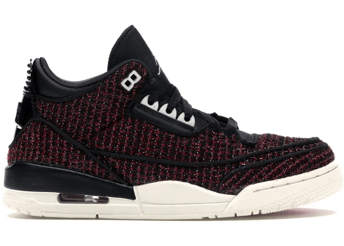 Jordan 3 Retro AWOK Vogue University Red (W)
