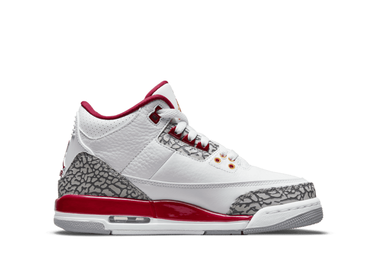 Air Jordan 3 Retro  'Cardinal Red' (GS)