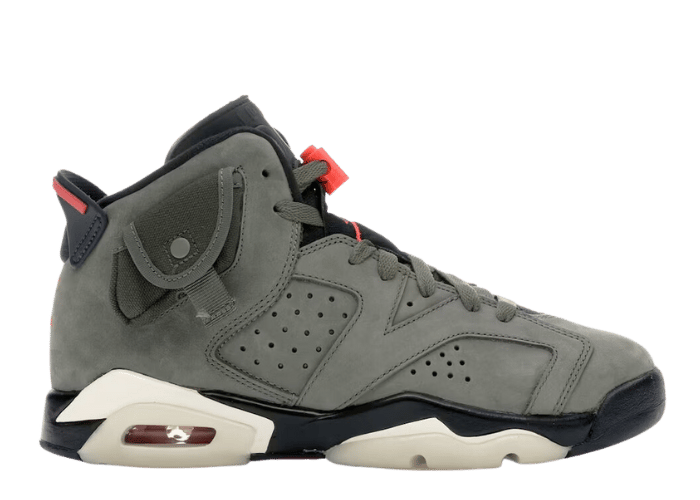 Nike Air Jordan 6 オリーブ Nike Air Jordan 6 Retro Travis Scott Olive 'Friends and Family