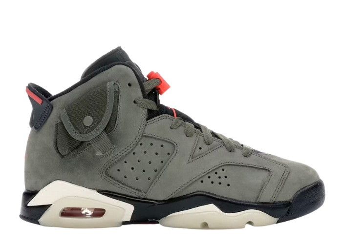 Air Jordan 6 Retro Travis Scott Olive (GS)