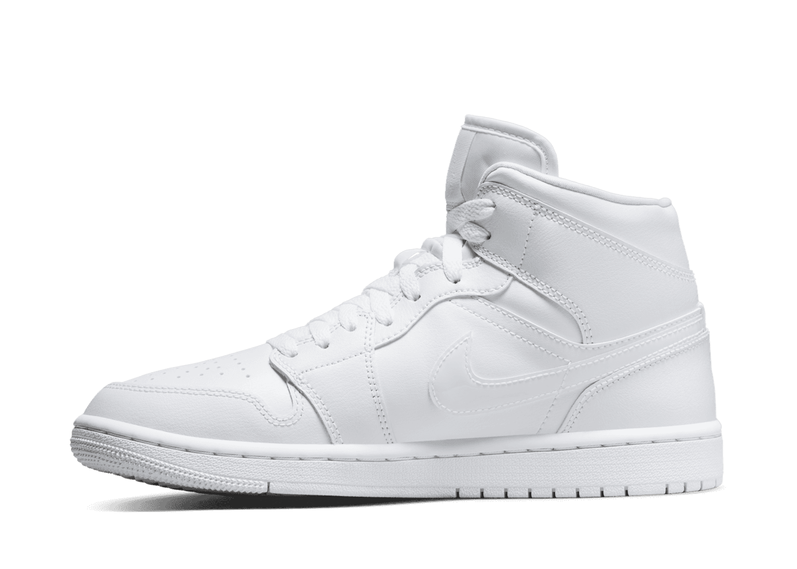 Air Jordan Mid 'Triple White' 2022 (W)
