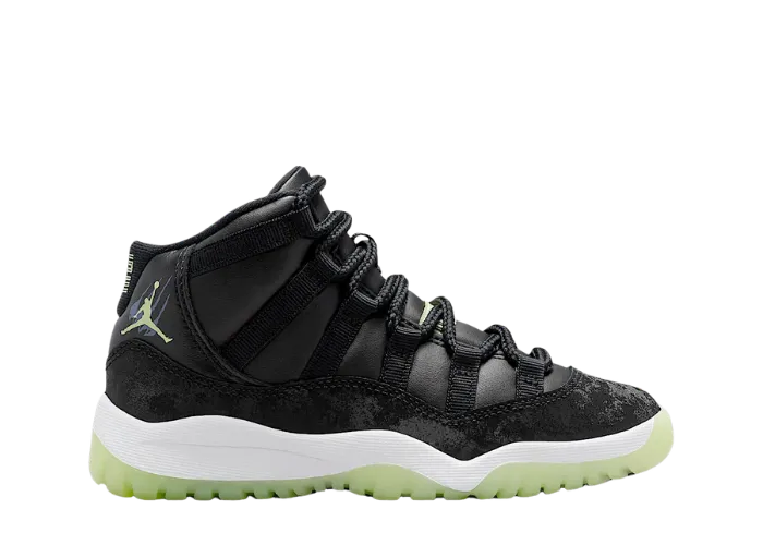 Air Jordan 11 Retro Black Dark Raisin (PS) - IB1379-001
