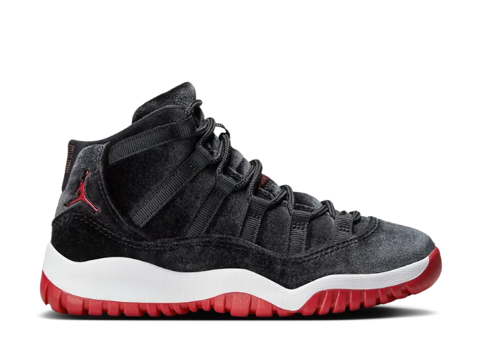 Air Jordan 11 Retro Bred Velvet PS HF7807 061 Raffles Where to Buy