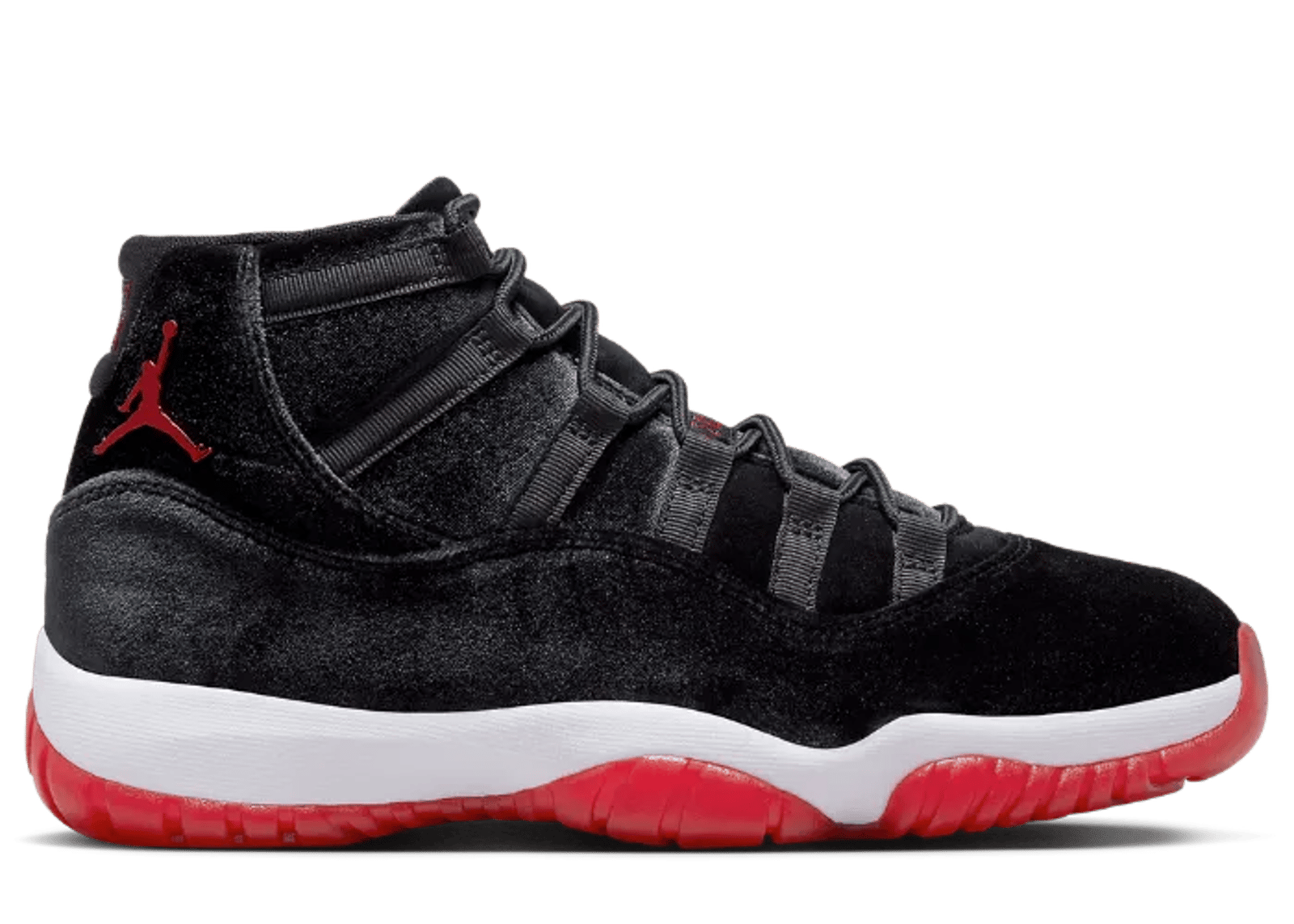 The Women s Exclusive Air Jordan 11 Bred Velvet Releases November 2024