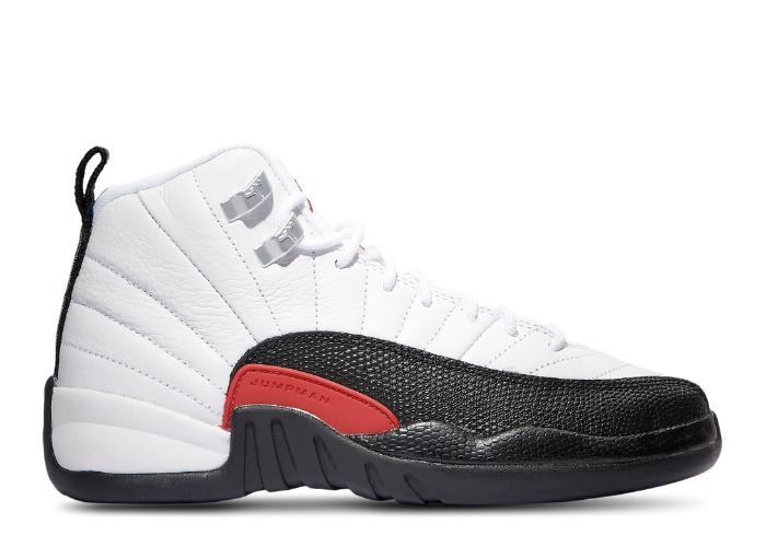 jordans 12 retro red and white