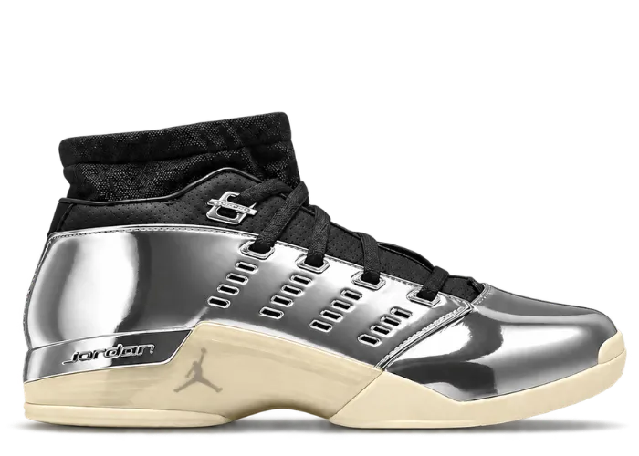 Air Jordan 17 Retro Low Metallic Silver