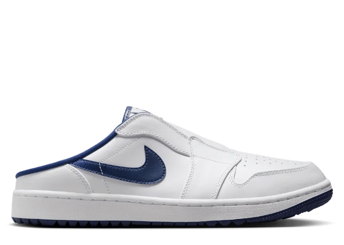 Air Jordan 1 Golf Mule White Midnight Navy